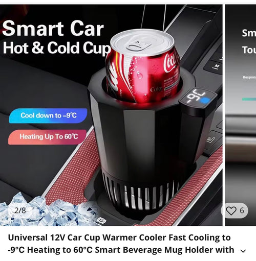 Car cup cooler